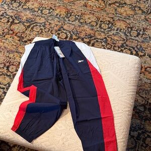 Reebok Kids' Blue and Red Sweatpants